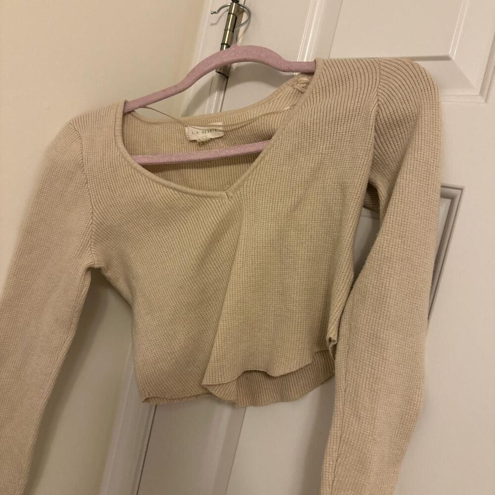 La-hearts-by-pacsun Women's Cream long sleeve